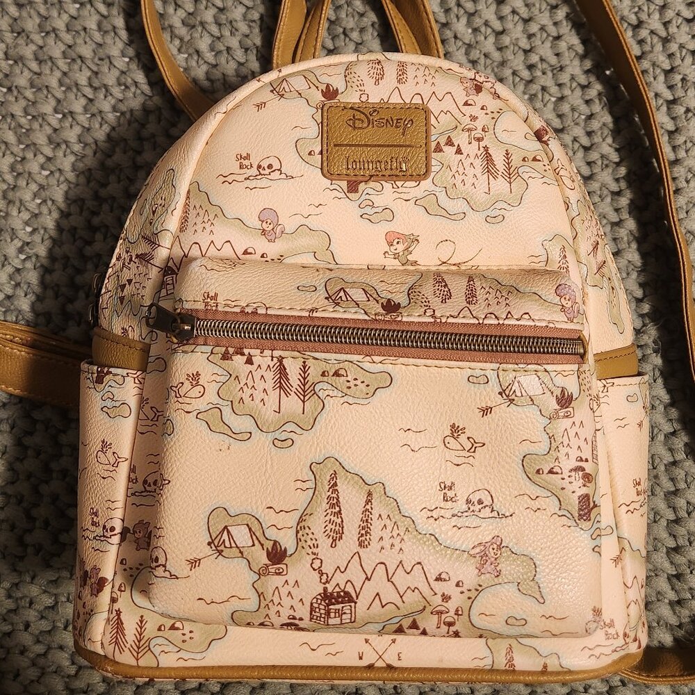 Disney loungefly Peter pan mini backpack